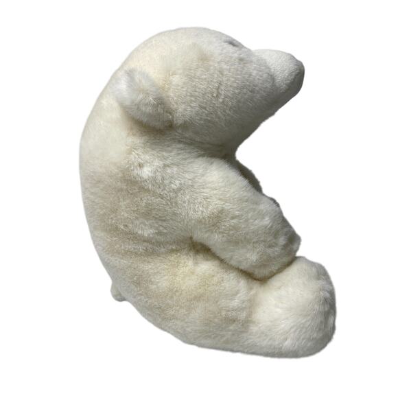 Vintage 1994 Coca-Cola Polar Bear Plush 12” Stuffed Animal with Badge Logo Tag - Picture 5 of 15